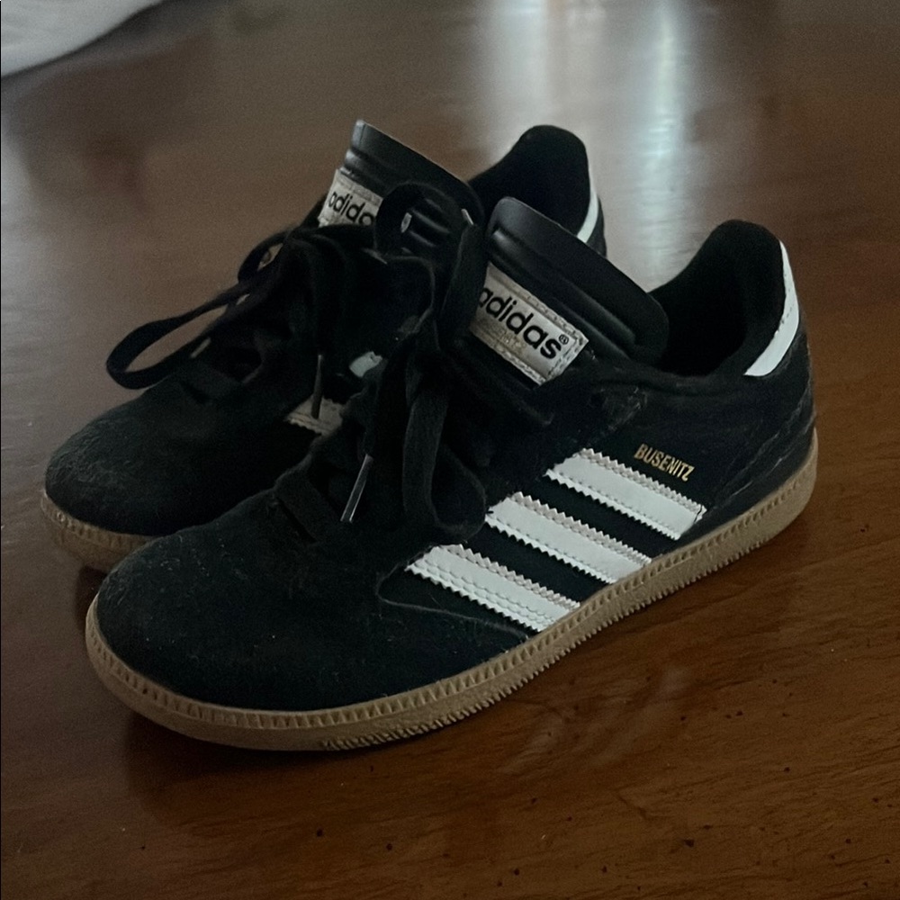 Adidas Busenitz Black and White Sneakers